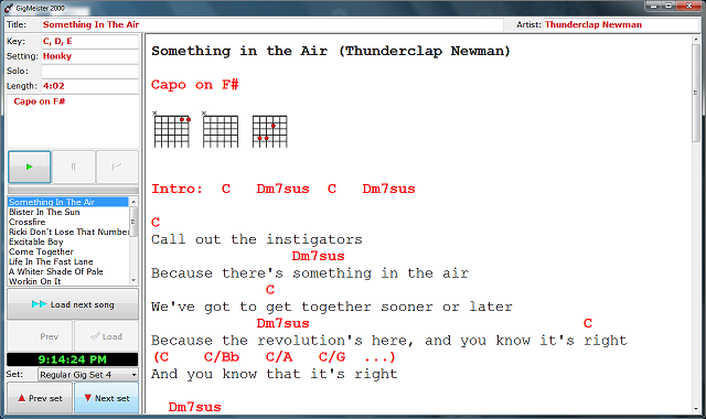 GigMeister 2000 screenshot